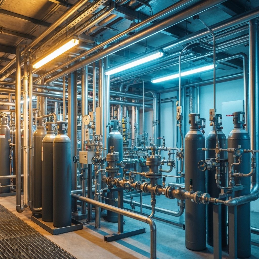 Gas distribution equipment